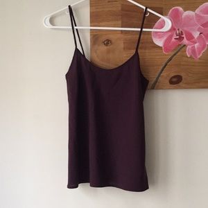 Madewell Maroon Cami